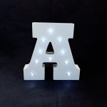 LED Lights Wooden Letters - Factory Plaza