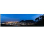 Cape Town Night Cityscape Art Photography Print Wall Canvas 1500 X 500