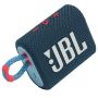 JBL Go 3 Waterproof Bluetooth Portable Speaker Blue/pink