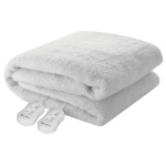 Pure Pleasure Queen Extra Length Fitted Electric Blanket - Fleece