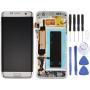 Silulo Online Store Original Lcd Screen And Digitizer Full Assembly With Frame & Charging Port Board & Volume Button & Power Button For Galaxy S7 Edge / G935A Silver