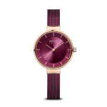 Solar Polished brushed Rose Gold Women's Watch 14631-969