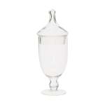 Footed Candy Jar With Lid
