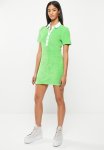 Terry Dress- Bright Green