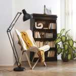Pivot Metal Floor Lamp In Matt Black