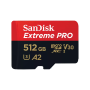 SanDisk Extreme Pro 512GB 4K Video Microsdxc Card