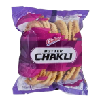 Butter Chakli Makhani Butter Chakri 100G - Crispy Savoury Spiral Rice & Gram Flour Snack Rich Creamy Buttery Flavor Perfect Read