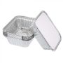 Foil Tray Container With Lid - Small - Pack Of 10