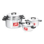 J7 Aluminium Stewpan Set 10 Piece