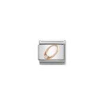 Composable Classic Link "number 0" Rose Gold & Cz