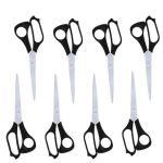 Left Handed Scissors With Black Handle 210MM - Pack Of 8
