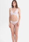 Statement Starlight High Apex Triangle Bralette - Opal