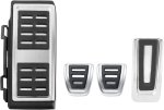 Vw Golf 7 Audi A3 8V Aluminium Style Pedal Cover Set Manual 13+