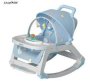 Toimoys 4IN1 Baby Rocking Chair Rocking Chair Blue