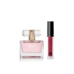 Grace Eau De Parfum With Luscious Lips Liquid Lipstick In Plum