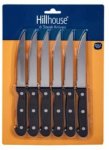 Serrated Stainless Steel Steak Knife Set