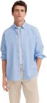 Bugatti Mens Casual 1 1 Sleeve Shirt In Light Blue - Light Blue 2XL