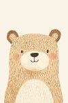 Grizzly Bear - Wall Art Print - A1