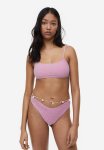 Bikini Top - Light Pink glittery