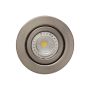 Eurolux - Tilt Round Down Light 105MM Satin Chrome