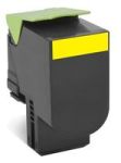 Lexmark 70C80Y0 Laser Toner & Cartridge Yellow
