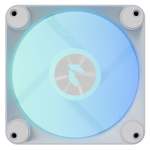 AeroCool Apnx FP1-R 120MM Pwm Argb Fan - White.
