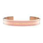 Emalie Cuff Bangle Dusty Rose Rose Gold - M