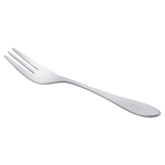 Teardrop Cake Fork - Silver Std Regular