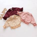 Maroon Short Frill Jackets 2-3Y