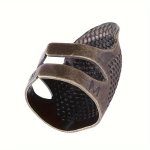 1PC Adjustable Bronze Vintage Sewing Thimble Finger Protection Tool For Diy Crafts & Needlework Durable Sewing Supplies For Home