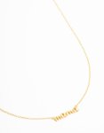 Goldair Gold Plated Sterling Silver Mama Necklace