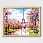 Adult Paint By Numbers With Frame - Lovers Lane