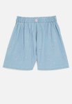 PoP Candy Paperbag Denim Shorts - Blue