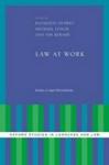 Law At Work - Studies In Legal Ethnomethods Hardcover