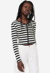 Long-sleeved Jersey Top - Black