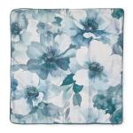 Azure Bloom Scatter Cushion Cover