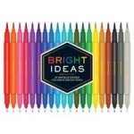 Bright Ideas Double-ended Colored Brush Pens General Merchandise