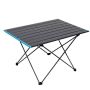 HW-201183 Patio Ultra Light Foldable Aluminum Alloy Table Medium Size