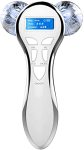 4D Microcurrent Face Massager Roller Electric Rechargeable Face Lift Roller Arms Legs Massager For Anti Aging Wrinkles Facial Ma
