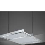 Smeg Univer 60CM Integrated Semi Hood Silver - KSET61E2