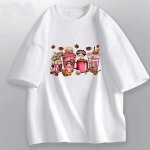 Diy Coffee Cup Heat Transfer Vinyl Decals - Iron-on Patches For T-shirts Pillows Bags Mixed Colors