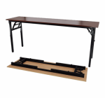 Black Rectangular Folding Table