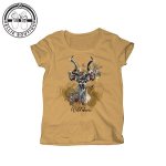 Ladies Enchanted Kudu Tee - Honey Gold - 3XL