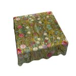 Canvas Of Wildflowers Square Tablecloth