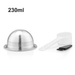 Coffee Accessories Steel Reusable Capsule Compatible For 1PCS 230ML