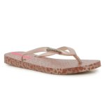 Animal Chic Flip Flop Sandal - Pink Rose - 8