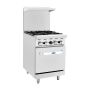 4 Burner Cooking Range With Oven - Cookrite