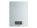 Pro Glass Digital Kitchen Scale 5KG Silver
