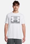Under Armour Ua M Boxed Sports Updated Short Sleeve Tee - White & Pitch Gray