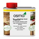 Topoil High Solid Various Colour Finishes Food Safe - 3038 Terra Satin 500ML